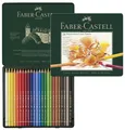 Produktbild: 24 FABER-CASTELL Buntstifte POLYCHROMOS, 24er Metalletui