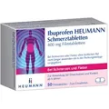Produktbild: IBUPROFEN Heumann Schmerztabletten 400 mg 50 St