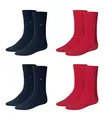 Produktbild: Tommy Hilfiger Herren Socken Classic Business Socken 4er Pack, Größe:43-46;Farbe:Tommy Original