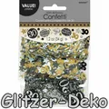 Produktbild: KONFETTI - 30. GEBURTSTAG - Gold Silber Geburtstagsdeko Deko Tischdeko Streudeko