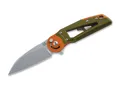 Produktbild: Fox Knives Taschenmesser Fox Knives Metamorphosis Wharncliffe M390 Aluminum Green & Orange