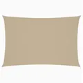 Produktbild: vidaXL Sonnensegel 2x4 m Beige Sonnenschutz Sonnendach Beschattung Windschutz