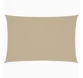 Produktbild: vidaXL Sonnensegel, Sonnenschirm Oxford-Gewebe Rechteckig 2x4 m Beige