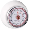 Produktbild: Zassenhaus Küchentimer SPEED , Weiß , Ø 7 cm x 3 cm , Analoge Zeitanzeige mit Alarm-Funktion , Die Countdown-Uhr unterstützt bei der Zeitplanung beim Kochen oder Backen