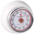 Produktbild: Küchentimer SPEED , Weiß , Ø 7 cm x 3 cm , Analoge Zeitanzeige mit Alarm-Funk...