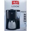 Produktbild: Melitta Look Therm – Hochwertige Filterkaffeemaschine für bis zu 10 Tassen - Schwarz/Silber