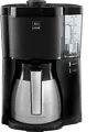 Produktbild: Melitta Filterkaffeemaschine Look Therm 1025-12 | 10 Tassen | Isolierkanne Edelstahl | Aromawahl | Schwarz