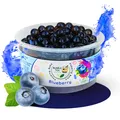 Produktbild: Bubble Tea, Popping Boba Blueberry 490 g Boba Perlen, Topping Blaubeer Geschmack