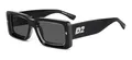 Produktbild: Dsquared2 D2 0142/S BLACK GREY/GREY 52/20/145 Herren Sonnenbrillen