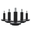 Produktbild: Ersatz Bürostuhl Standfüße Filz 5x Bodengleiter STATO-M Stift 11 mm hjh OFFICE