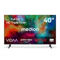 Produktbild: MEDION 100,3 cm (40 Zoll) Full HD Fernseher (Smart-TV, HDR, VIDAA Store, HBO Max, Magenta TV, Prime Video, Disney+, DAZN, Paramount+, HbbTV, PVR, HD Triple Tuner, MD 840102)