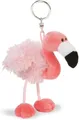 Produktbild: NICI 47870 - Schlüsselanhänger Flamingo, Plüsch, 10 cm