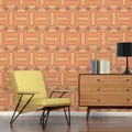 Produktbild: A.S. Création Retro Tapete 70er -Tapete Vintage Grafik Braun Gelb Orange - A.S. Création Vliestapete Retro Chic 395362-8,50m x 0,53m - Made in Germany