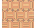 Produktbild: Vliestapete 39536-2 Retro Chic Balken orange