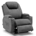 Produktbild: MCombo Elektrisch Relaxsessel Massagesessel Fernsehsessel Heizung Stoff 7061DE