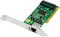Produktbild: LOGILINK PC0092 - Netzwerkkarte, PCI, Gigabit Ethernet, 1x RJ45