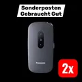 Produktbild: Panasonic Großtastenhandy Mobiltelefon Seniorenhandy Klapphandy 2 STÜCK