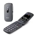 Produktbild: Panasonic KX-TU446EXG Senioren Klapphandy 2G Grau