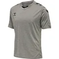 Produktbild: hummel Sport-Tshirt hmlCORE XK Poly Jersey (robuster Doppelstrick) Kurzarm grau Herren, Größe: XL