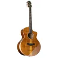 Produktbild: Koa Deluxe Westerngitarre, Akustik, Elektroakustisch, Grand Auditorium, Cutaway