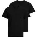 Produktbild: JACK AND JONES JACK&JONES Herren T-Shirt, 2er Pack - JACBASIC CREW NECK TEE, Kurzarm, einfarbig, Baumwolle