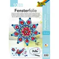 Produktbild: folia Fensterfolie transparent, 10 Blatt