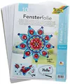 Produktbild: folia 450230 - Fensterfolie farblos, selbsthaftend, ca. 23 x 33 cm, 10 Bogen - ideal als Vorlagebogen für Fensterbilder, Window Color, Durchsichtig
