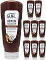 Produktbild: 9x Guhl BRAUN FASZINATION 250ml | Spülung Farbglanz Walnussöl coloriertes Haar