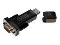 Produktbild: USB - RS232 Konverter / Adapter mit USB Verlängerung, FTDI Chipsatz