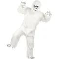 Produktbild: Deluxe Yeti Halloween-Kostüm uni weiss - Einheitsgröße - Weiß - Einheitsgröße