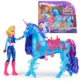 Produktbild: Unicorn Academy Set - Isabel und Einhorn River mit echter Mähne und Schweif sowie Bürste, ca. 12 cm große Originalfiguren zur beliebten Netflix Serie, für Kinder ab 4 Jahren