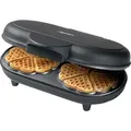 Produktbild: Bestron Doppel-Waffeleisen für klassische Herzwaffeln, Herzwaffeleisen mit Backampel & Antihaftbeschichtung, ideal für Kindergeburtstage, Ostern ...