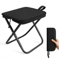 Produktbild: Klapphocker, Klapphocker Faltbar, Campinghocker Tragbarer, Hochwertiges Oxfor...