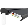 Produktbild: empasa elektrische Vollkassettenmarkise 'Profi' Kassettenmarkise Gelenkarmmarkise Markise Sonnenmarkise Sonnenschutz komplett vormontiert, viele Farben und Größen wählbar