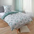 Produktbild: Traumschlaf Soft-Touch Mikrofaser Bettwäsche München grün 240x220 cm + 2x 80x80 cm