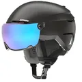 Produktbild: ATOMIC Savor Visor JR Skihelm mit Visier - Schwarz - Größe S - Für Kinder & Jugendliche - Max. Stoßdämpfung - Active Aircon Belüftung - Brille mit High End-Verspiegelung, 51-55 cm
