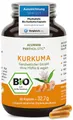 Produktbild: Cellavent Healthcare Stärkste Bio Kurkuma Kapseln ohne Pfeffer - Acurmin Phytholistic Kapseln