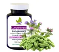 Produktbild: LUNGENKRAUT 120 Kapseln LUNGENPOWER Lungenkraft Atem Komplex - Lungenreinigung - LUNGE & ATEMWEGE - Pulmonaria Lungwort Lungenwurz - Auch für Raucher und bei Feinstaub [OHNE ZUSATZSTOFFE] 27380-120