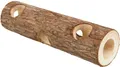 Produktbild: TRIXIE Röhrentunnel aus Rindenholz Ø 8 × 30cm für Kleinnager Spieltunnel Hamster