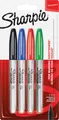 Produktbild: SHARPIE 1985858 - Permanent Marker, F, Sharpie Creative, Set, 4 Farben