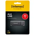 Produktbild: kQ Intenso USB Stick Alu Line 32 GB USB 2.0 Speicherstick anthrazit