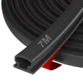 Produktbild: Selbstklebende Türdichtung Gummidichtung für Fenster & Türen – Zugluftstopper, Lärmschutz, Energieeffizienz, Wetterfest, Perfekt für Wohnung, Haus, Büro, Innenräume by Hzetuu