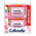 Produktbild: Cottonelle Feuchtes Toilettenpapier Sensitive Pflegend 6 x 84 Feuchttücher