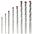 Produktbild: Günstiger Tifler Steinbohrersatz 8-Teilig, Stein Bohrer 3 - 10 mm, Steinbohrer