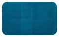 Produktbild: Gözze Badematte Badvorleger Badteppich Badläufer Mikrofaser blau 70 x 120 cm