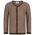 Produktbild: Nübler Trachtenstrickjacke Kinderstrickjacke Langarm Ignaz Bua in Braun von Nübler 152