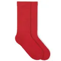 Produktbild: von Jungfeld - 1 Paar Classic Socken für Damen & Herren Gr. 39-42 - Hochwertige Socken aus Bio-Baumwolle in RacingRed