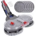 Produktbild: Dtekgaz - Elektrischer Wischmopp Für Dyson V7, V8, V10, V11 Und V15 Mit Abnehmbarem Wassertank Und 6 Waschbaren Pads – Hybrid-nass- Und Trockenreinigung, Für Hartböden Und Fliesen