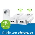 Produktbild: devolo Magic 2 WiFi 6 next Powerline Mesh WLAN Verstärker 3x Adapter