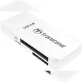 Produktbild: Transcend RDF5W Externer Speicherkartenleser USB-A (USB 3.2 Gen 1) Wei? TS-RDF5W